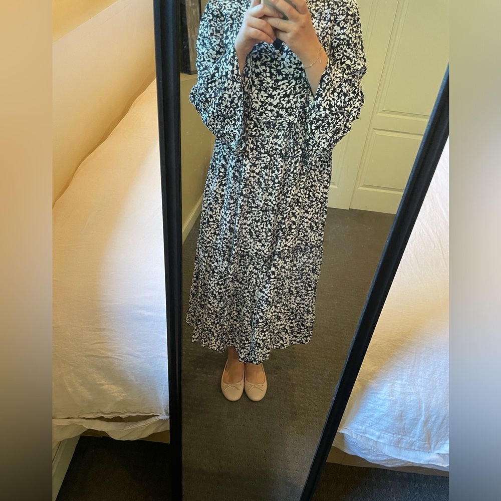Zara Floral Midi Dress